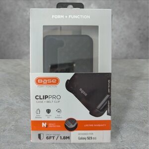 W7. Base ClipPro Case + Belt Clip For Samsung Galaxy S23 N2 Impact Protection